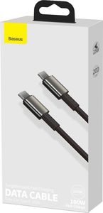 Kabel USB Baseus USB-C - USB-C 2 m Czarny (CATWJ-A01) 5