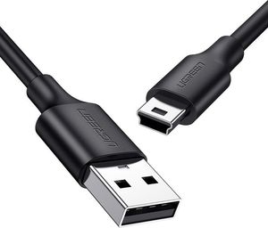 Kabel USB Ugreen USB-A - miniUSB 1 m Czarny (10355) 1