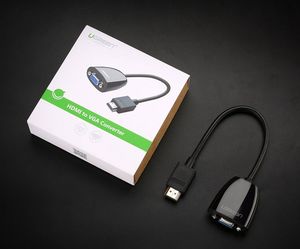 Adapter AV Ugreen HDMI - D-Sub (VGA) czarny (40253) 2