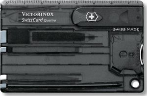 Victorinox Multitool SwissCard Quattro czarny 1