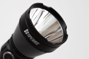 Latarka Speras Latarka akumulatorowa Speras T1 OSRAM 1200 lumenów Zasięg 1300m! + 2x akumulator o pojemności 2600 mAh 8