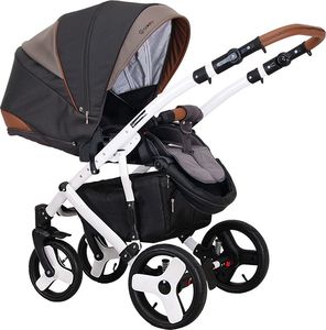 Wózek Coletto Wózek Dziecięcy Głęboko Spacerowy Coletto Florino Classic F03 Czarny 6
