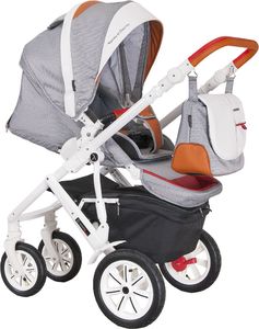 Wózek Coletto Wózek Głęboko Spacerowy Coletto Verona Classic - V05 Biały 5