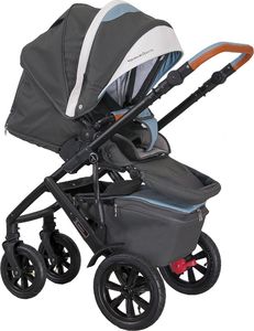 Wózek Coletto Wózek Głęboko Spacerowy Coletto Verona Classic - V08 Czarny 3