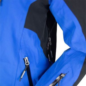 Kurtka narciarska męska Bergson Kurtka Narciarska Męska Bergson Race-X STX Surf Blue 2021 11