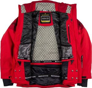 Kurtka narciarska męska Bergson Kurtka Narciarska Męska Freeride STX Chinese Red Chinese Red cr1 2021 13