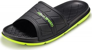 Aqua-Speed Klapki basenowe ASPEN czarno-zielone Aqua Speed Rozmiar 41 6