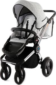 Wózek Tako Wózek Głęboko-Spacerowy Tako Jumper 4 - 01 Szary/Czerwony 3