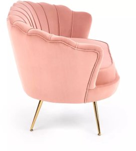 Halmar Sofa AMORINITO XL jasno różowa w kształcie muszelki HALMAR 4