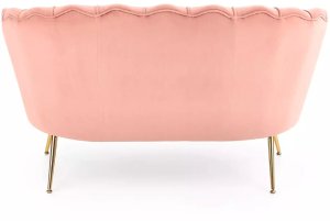 Halmar Sofa AMORINITO XL jasno różowa w kształcie muszelki HALMAR 5