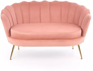 Halmar Sofa AMORINITO XL jasno różowa w kształcie muszelki HALMAR 3