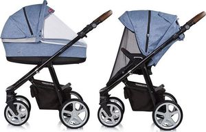 Wózek Espiro Wózek Głęboko-Spacerowy Espiro Next Avenue - 101 Niebieski 2