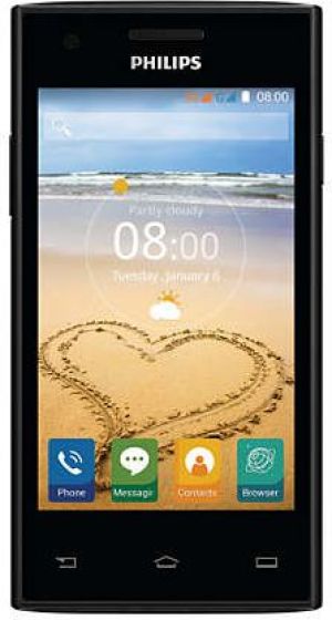 Smartfon Philips 4 GB Dual SIM Czarny  (CTS309/PBPECPPL) 1