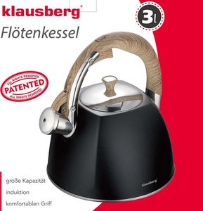 Klausberg CZAJNIK Z GWIZDKIEM KLAUSBERG 3L KB-7498 2