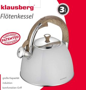 Klausberg CZAJNIK Z GWIZDKIEM KLAUSBERG 3L KB-7500 2