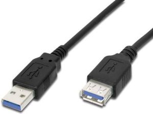 Kabel USB PremiumCord USB-A - USB-A 3 m Czarny (ku3paa3bk) 1