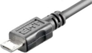 Kabel USB PremiumCord USB-A - microUSB 1 m Czarny (ku2m1fkr) 2