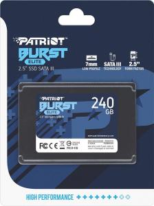 Dysk SSD Patriot Burst Elite 240GB 2.5" SATA III (PBE240GS25SSDR) 6