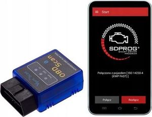 SDPROG ELM327 Bluetooth BT OBD2 OBDII + SDPROG PL Android 7