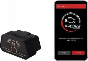 SDPROG VGATE ICAR2 BT 4.0 LE ELM327 OBD2 OBDII + SDPROG PL Android iOS 2