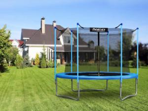 Trampolina ogrodowa Neo-Sport NS-10W181 z siatką wewnętrzną 10 FT 312 cm 7