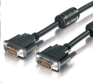 Kabel PremiumCord DVI-D - DVI-D 3m czarny (kpdvi2-3) 1