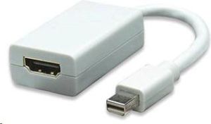 Adapter AV PremiumCord DisplayPort Mini - HDMI biały 1