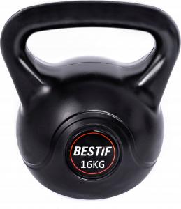 Kettlebell Bestif BKT16 bitumiczny 16 kg 1