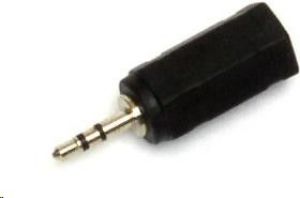 Adapter AV PremiumCord Jack 2.5mm - Jack 3.5mm czarny (kjr-08) 1