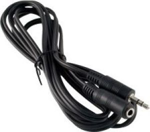 Kabel PremiumCord Jack 3.5mm - Jack 3.5mm 2m czarny (kjackmf2) 2