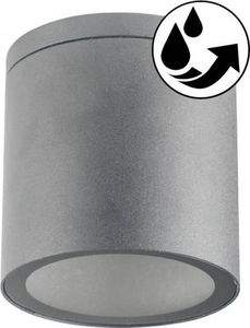 Kobi Light LAMPA Sufitowa ZEWNĘTRZNA Q18R Plafon LED Ogrodowa IP44 - Szara 1