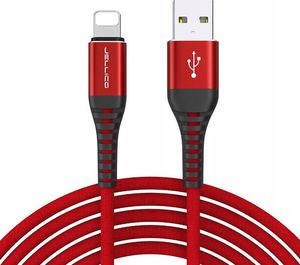 Kabel USB Jellico USB-A - 1.2 m Czerwony (6971805925369) 1