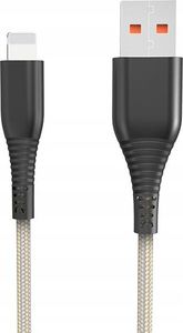 Kabel USB Jellico USB-A - 1.2 m Szary (6971805925512) 1