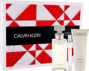 Calvin Klein Eternity EDP 100 ml + Mleczko do ciała 100 ml + EDP 10 ml 1