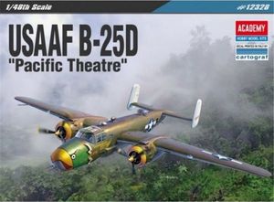 Academy Model do sklejania USAAF B-25D Pacific Theatre 1