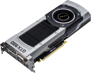 Karta graficzna PNY GeForce GTX 980, 4GB GDDR5, 256 Bit, DVI, 3XDP, HDMI, Box (GF980GTXBR4GEPB) 1
