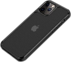 Crong Crong Hybrid Carbon - etui iPhone 12 Pro Max czarny 3