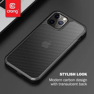 Crong Crong Hybrid Carbon - etui iPhone 12 Pro Max czarny 9