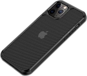 Crong Crong Hybrid Carbon - etui iPhone 12 / iPhone 12 Pro czarny 3