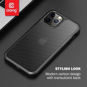 Crong Crong Hybrid Carbon - etui iPhone 12 / iPhone 12 Pro czarny 9