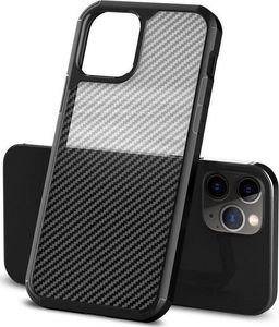 Crong Crong Hybrid Carbon - etui iPhone 12 Mini czarny 6