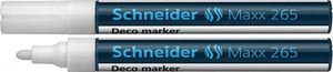 Schneider Marker Kredowy Maxx 265 Deco, Biały 1