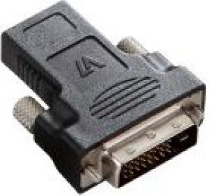 Adapter AV V7 HDMI - DVI-D czarny (V7E2DVIDMHDMIF-ADPTR) 1
