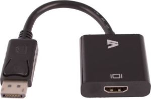 Adapter AV V7 DisplayPort - HDMI czarny (CBL-DPHD-1E) 1