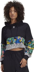 Adidas Bluza adidas Originals Cropped Hoodie GC6850 GC6850 czarny mix roz 30 1