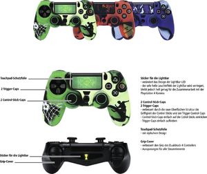 Hama zestaw akcesoriów 7w1 Accessory Pack Soccer do pada PS4 11