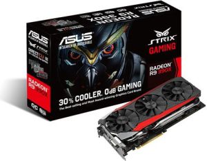 Karta graficzna Asus Radeon R9 390X OC 8GB GDDR5 (512 bit) HDMI, DVI, 3x DP, Box (STRIX-R9390X-DC3OC-8GD5-GAMING) 4
