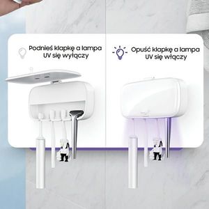 Usams Sterylizator szczoteczek do zębów ZB183XDJ01 (US-ZB183) 5