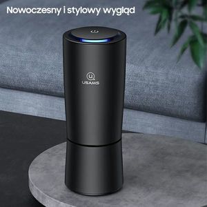 Usams Przenośny jonizator powietrza czarny (ZB181JHQ01) 6