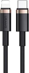 Kabel USB Usams USB-C - Lightning 2 m Czarny (SJ485USB01) 1